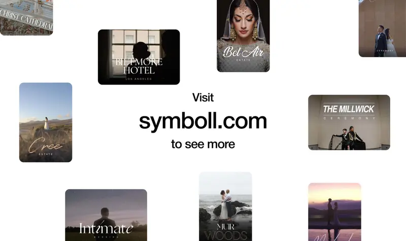 Symboll® Wedding Photography and Videography